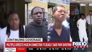 Multiple arrests made in connection with Sage Park shooting