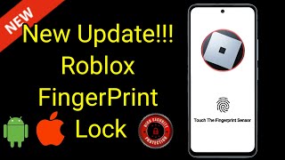 How To Set  Roblox App FingerPrint Lock - How To Enable Roblox Safety Lock Android & Ios screenshot 3