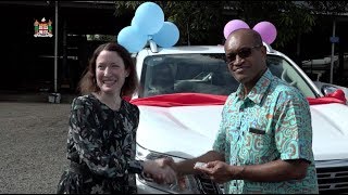 Fijian Minister officiates at the opening of the National Emergency Operation Center