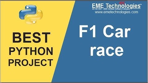 How to Create F1 Car Race Game Project in Python | Download Python Projects with Source Code