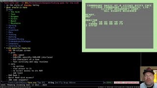 Commdore 128 Assembly: Farming Game part #0