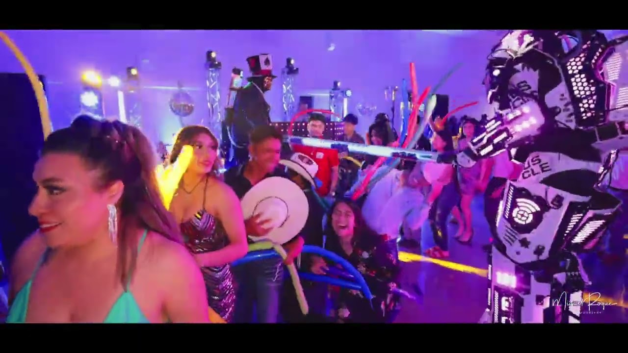 XV AÑOS - DAMARIS --- CABEZONES, TEQUILEROS, ROBOT Y BAILE - DJ PIÑA