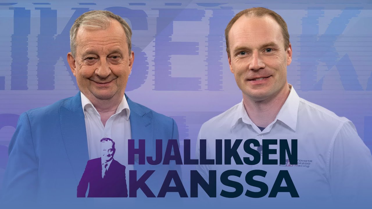 Hjalliksen kanssa: Jari-Matti Latvala