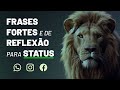 FRASES PARA STATUS FORTES E DE REFLEXÃO
