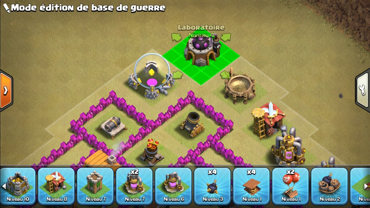 Clash of clans - Best town-hall 6 war base