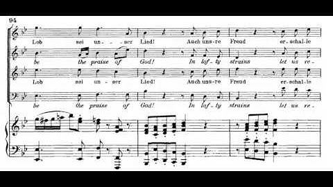 24 & 25.- Achieved is the glorious work (The Creation - J. Haydn) Score Animation