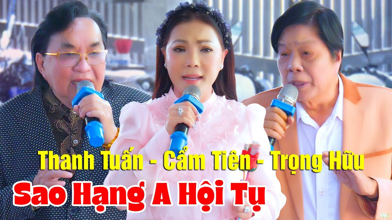Hiếm gặp 3 Giọng Ca Vàng Làng Vọng Cổ Hội Tụ NSND Trọng Hữu NSND Thanh Tuấn NSUT Cẩm Tiên