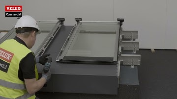 Installation video   Coupled Flashing VELUX Modular Skylights LONGLIGHT