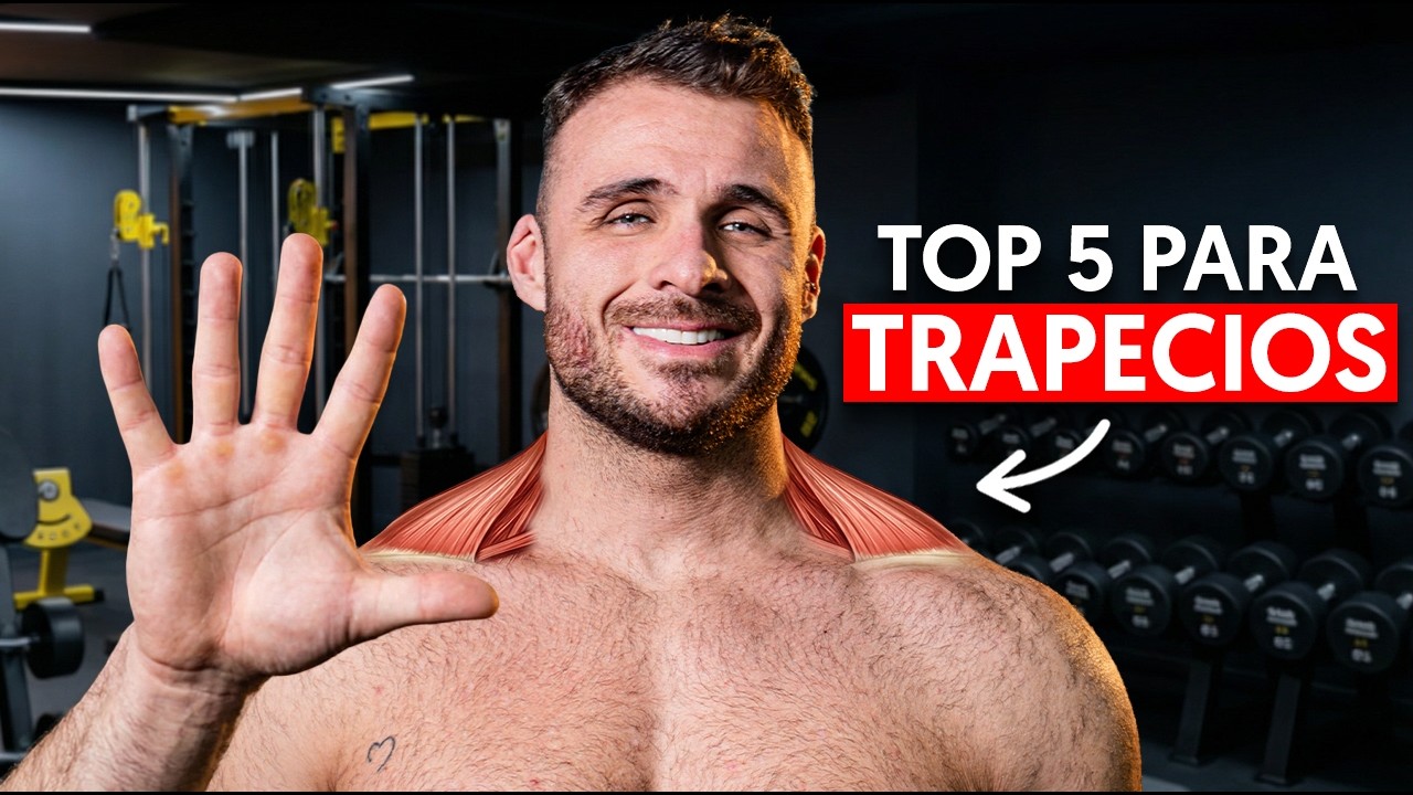 Los 5 Mejores Ejercicios para Trapecios Masivos (por partes)