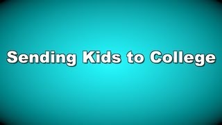 How to pay for kid's college