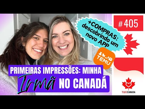 COMPRAS, Brechó, Costco, TEMU APP! Entrevista: Primeiras Impressões no Canadá / Calgary #405