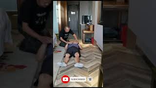 Ancient Hypno-Magnetism therapy by Robert Steven on a Chinese client in China