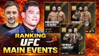 Famous Ranking the next 12 UFC main events with Alan Jouban | The Bohnfire Net Worth