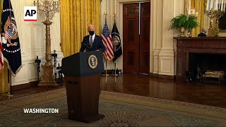 Biden Pressed On Filibuster Reform Border Issues