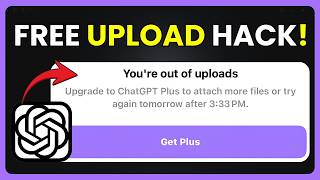 How To Fix ChatGPT “You’re Out of Uploads” Error
