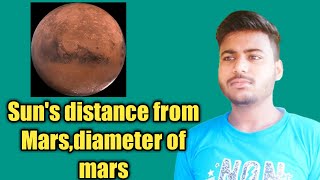 The Distance of sun from mars 2021 | How many days does a mars take to revolve around the sun 2021