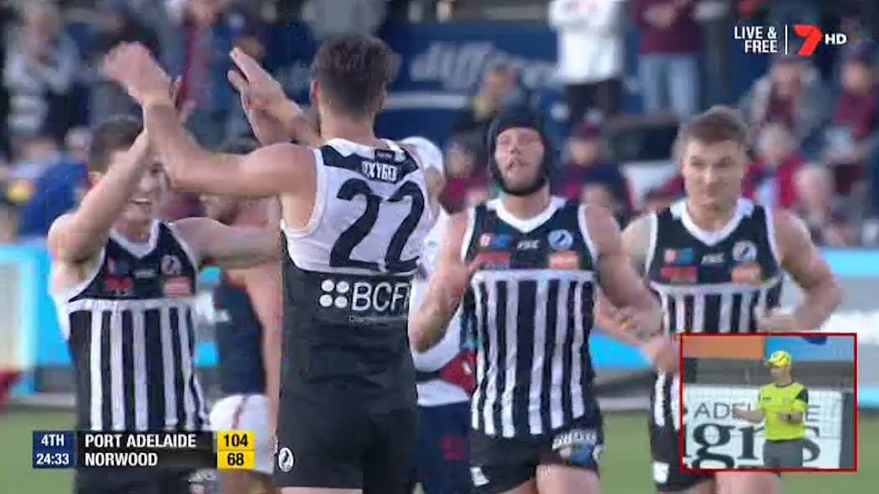 SANFL Round 10 highlights port power fixture