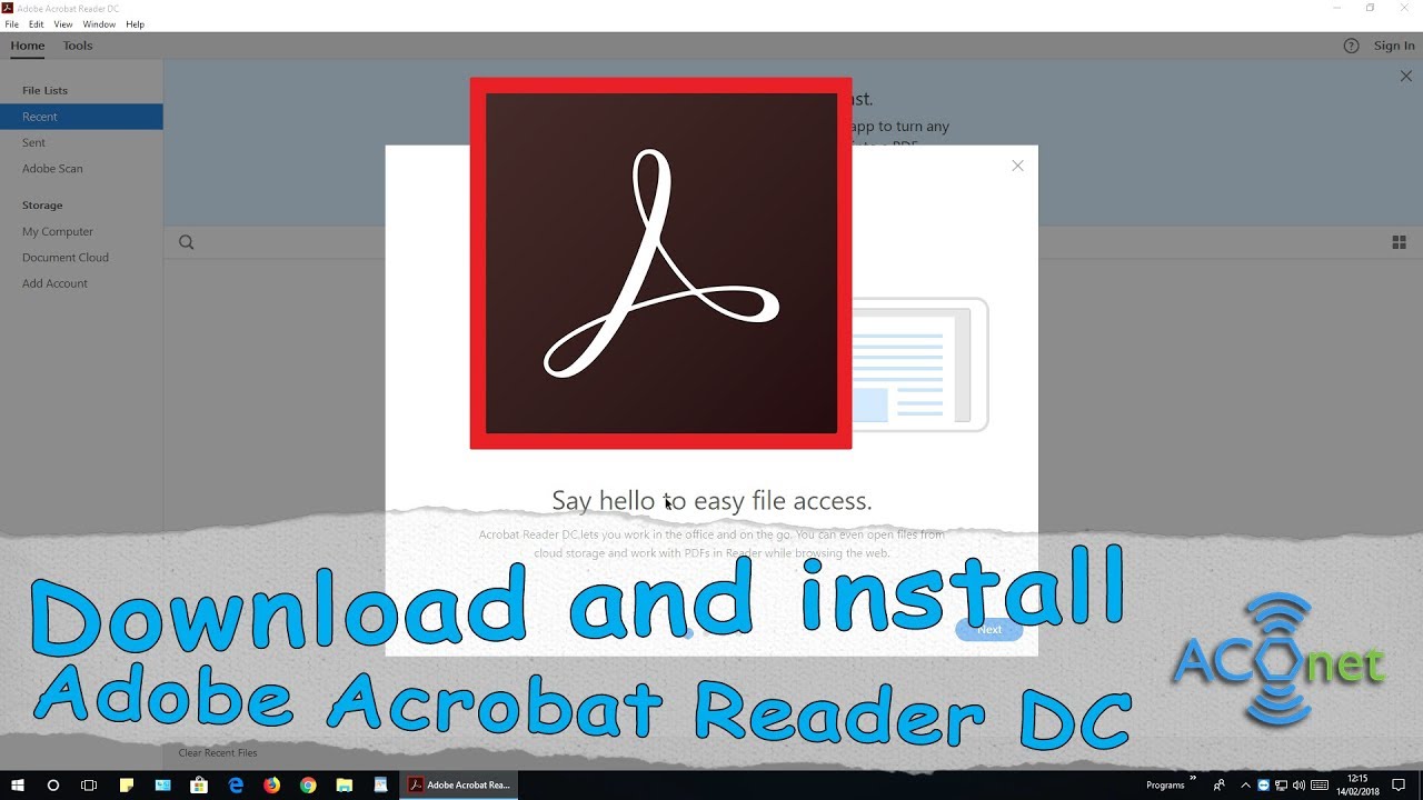 how to download adobe acrobat reader dc