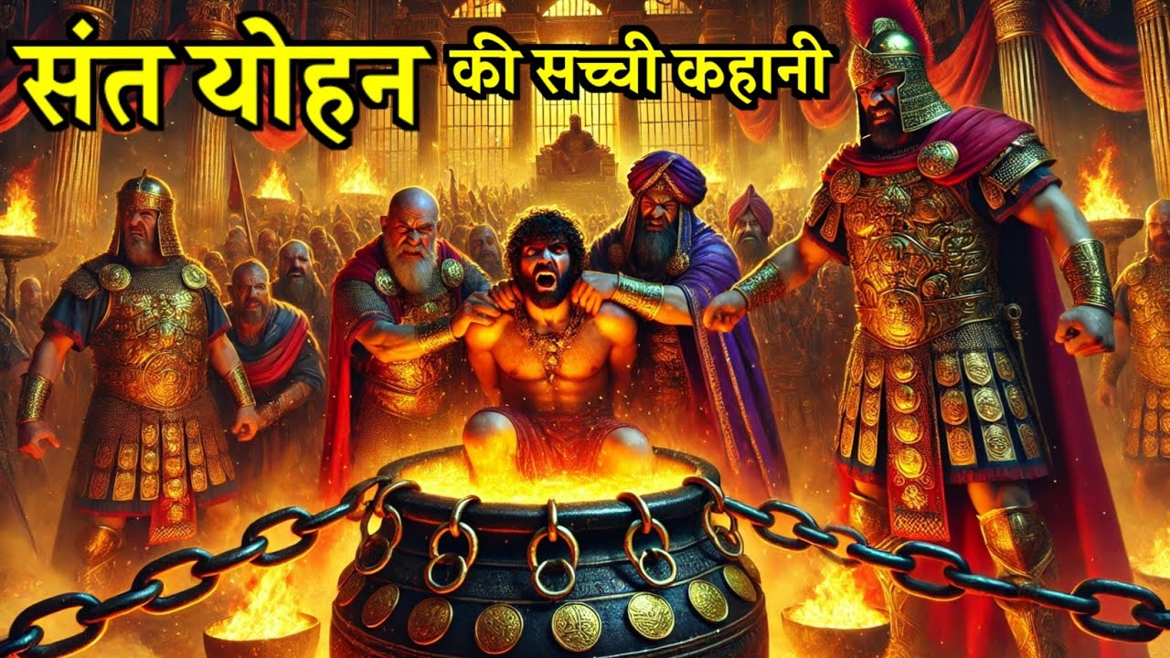 संत योहन की सच्ची कहानी | प्रेम, बलिदान और भविष्यवाणी | The Story of Saint John | Bible story