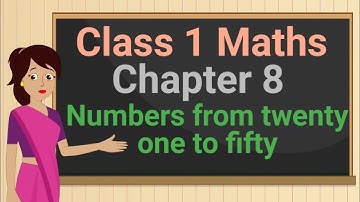Class 1 Maths Chapter 8 