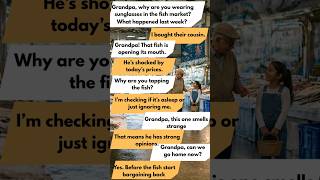 Learn English with Funny Grandpa &amp; Granddaughter 😂Daily English Conversation #shorts #english
