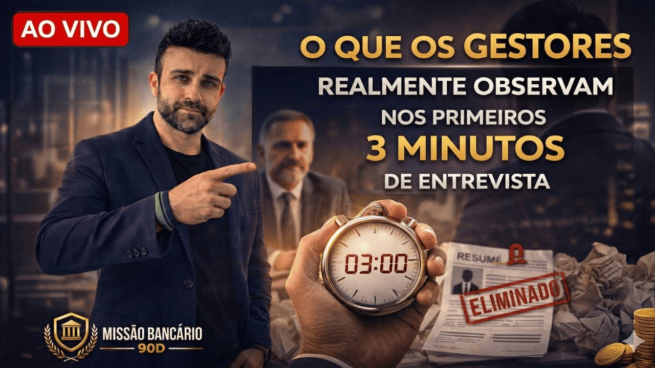 O que os gestores realmente observam nos primeiros 3 minutos de entrevista
