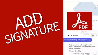 How to Add Signature in Adobe Acrobat 2025?