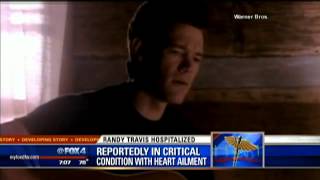 Randy Travis hospitalized