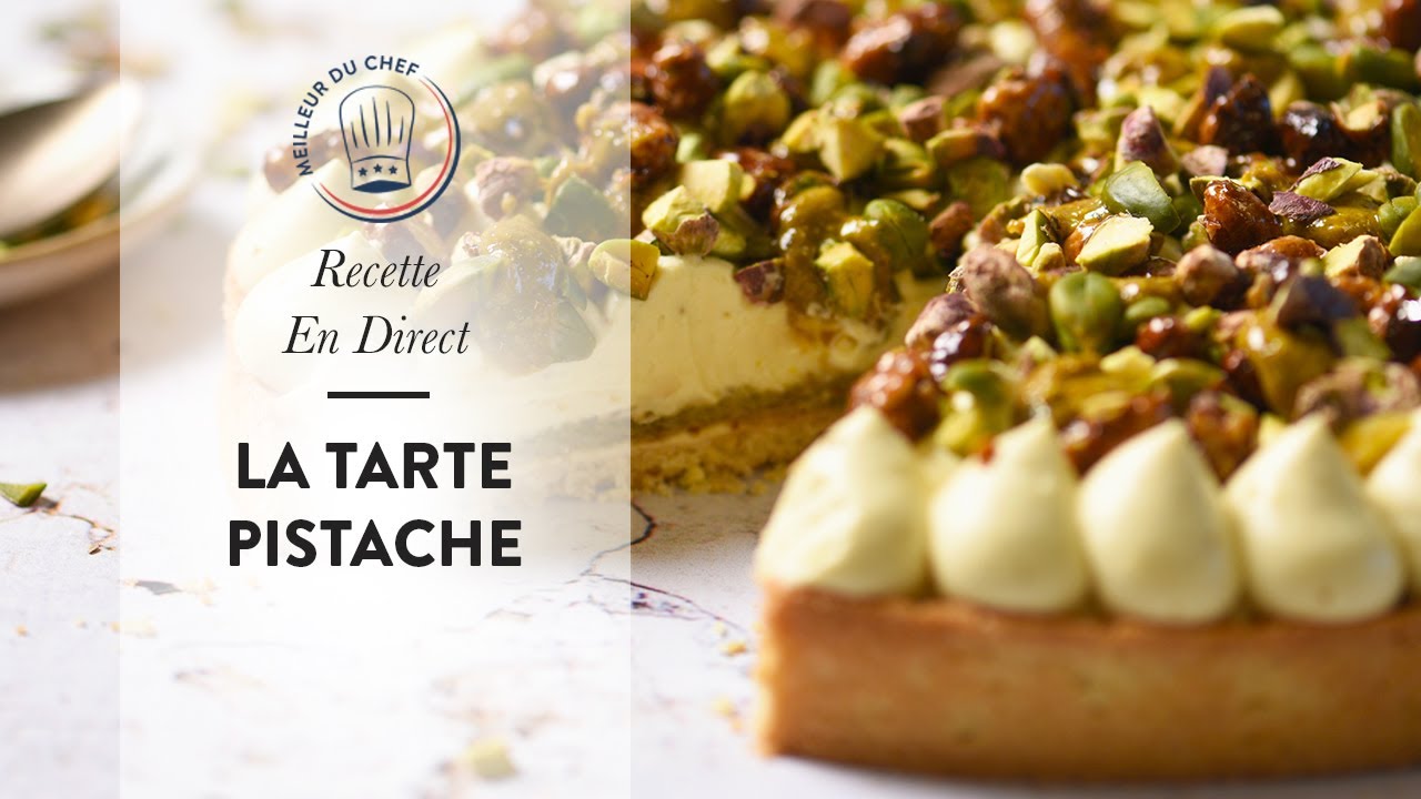 Recette facile en direct : la Tarte Pistache de Chef Philippe !