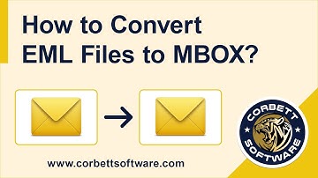 Convert EML to MBOX Format | How to Query Answered