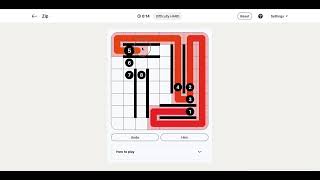 LinkedIn Zip Answer Today | 27 June 2026 - Puzzle #467 screenshot 3