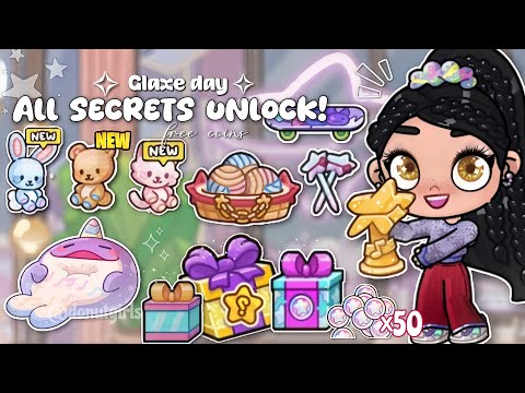 🌟New update 🔓All Glaxe Day secrets and FREE GIFTS🎁 pazu avatar world secrets new update #pazu