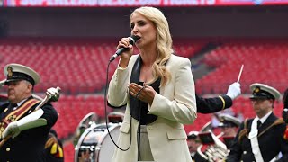 Lizzie Jones MBE - National Anthem for women’s Rugby challenge cup final- Wembley stadium 2023