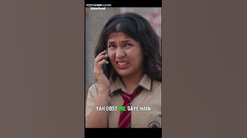 Thumbnail of Dad, I Don't Want to Leave School 😢 | #sisterhood #amazonmxplayer #shorts #freindship #entertainment