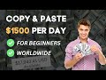 Earn 1500 a day online for free copy  pasting articles legally make money online