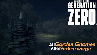 Generation Zero - All Garden Gnomes/Alle Gartenzwerge - Collectibles [No commentary]