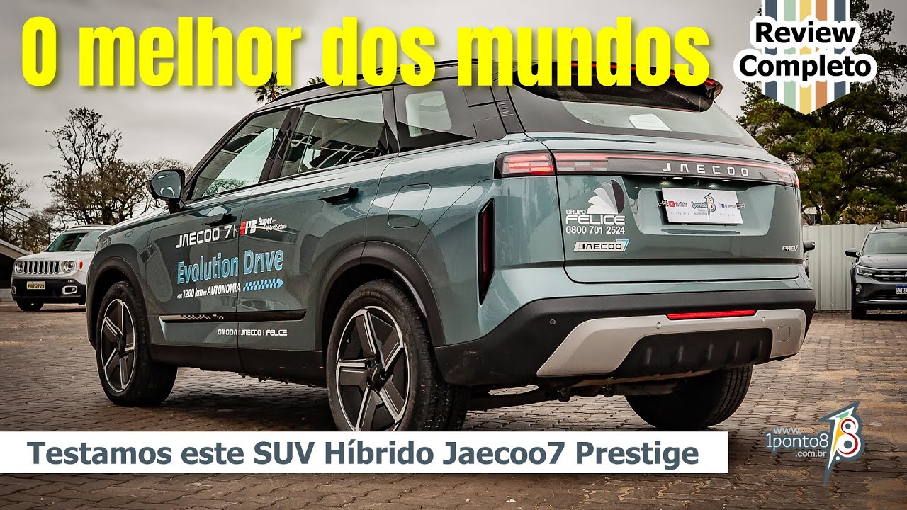 Jaecoo 7 Pestige híbrido é o mais ocidental dos chineses!