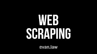 Web scraping - what are the legal issues? | Evan Brown