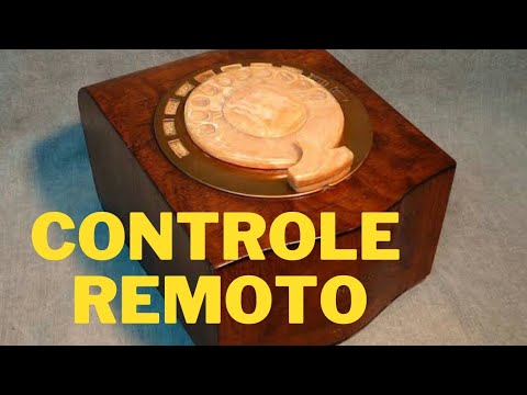 Vídeo: Quem Inventou O Controle Remoto Da Televisão