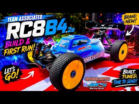 Team Associated RC8B4.2E Build & First Run! 🏎️🏁🤙