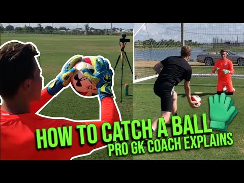 HOE een bal vangen - keeperstraining