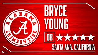5-star Alabama QB signee Bryce Young highlights