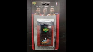 2004 UPPER DECK TRILOGY basketball pack with Shaquille O'Neal, Rasheed Wallace & Derek Fisher!!