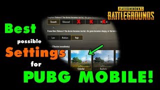Best PUBG MOBILE Settings! UnknownPlayer's Battlegrounds Tips for Beginners screenshot 4