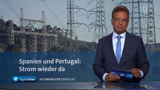 tagesschau in Einfacher Sprache 19:00 Uhr, 29.04.2025