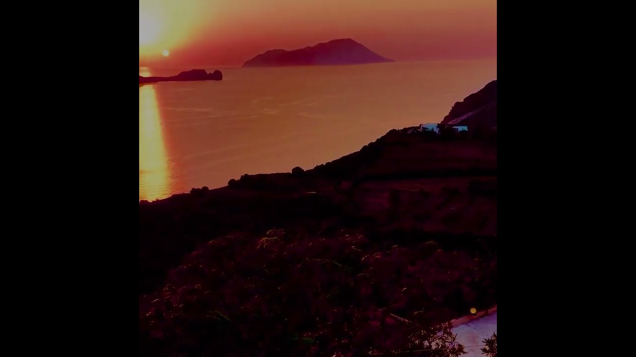 Peaceful Sunset in Milos island Greece.IsagalleryDC www.malindaisaabstractexpressionist.com 