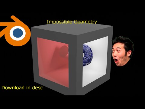 Blender how to make portals/non euclidian geometry with .blend