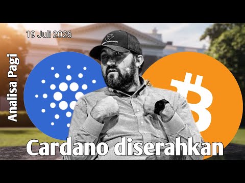 Cardano di serahkan ke Pengembang Khusus, Bitcoin menantikan Closing Weekly - Analisa Pagi