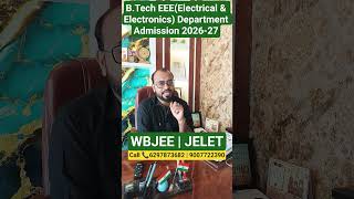 WBJEE 2026-B.Tech Electrical & Electronics(EEE) Engineering Best College #SVIST- Baruipur📞6297873682