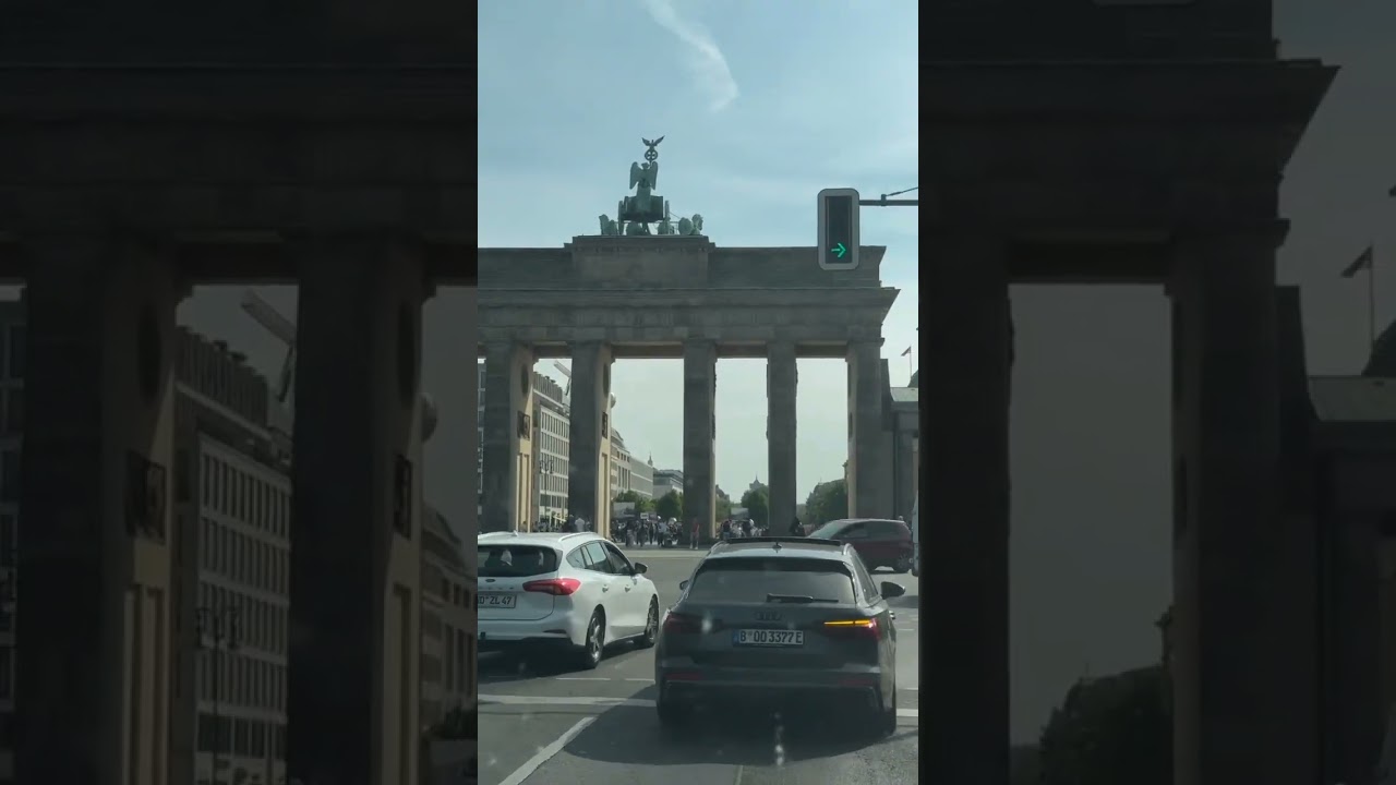 Проезжали достопримечательности Берлина 